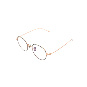 Montature per Occhiali in Titanio Stile Retrò Coreano Rotonde <span class=keywords><strong>B</strong></span> - Product Image 2