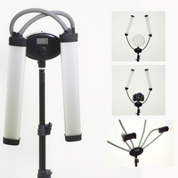 Travor — éclairage led annulaire à Double bras pour studio de photographie, lumière pour maquillage, diffusion en direct, nouveauté