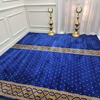 Tapis de mosquée Mehrab personnalisé, tapis de prière mural en nylon de qualité supérieure, durable, tapis de culte musulman pour église