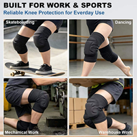 Genouillère en polyester souple et respirante avec protection professionnelle pour une utilisation multisports, genouillère de soutien pour le basketball