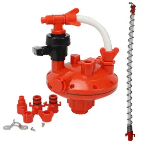 chicken drinking water line poultry water pressure regulator for chicken house poultry farm