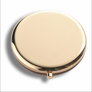 Kim loại thủ công gương Laser khắc khuyến mại Quà Tặng trống kim loại nhỏ gọn gương - Product Image 3