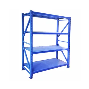 256 series steel shelf support clip racking boltless warehouse goods 4 layers