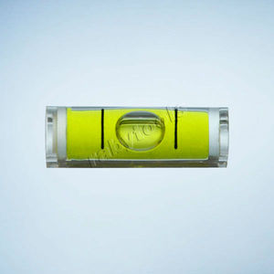 Vial de Nivelación de Acero Inoxidable con Fondo Plano y Parte Superior Redonda - Product Image 3