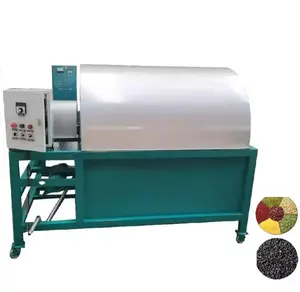 200kg elektrikli ısıtma/gaz ısıtma davul tipi tahıl mısır fıstık kakao çekirdeği kurutma makinesi