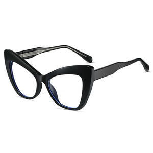Monture de lunettes tendance en TR90, monture complète, protection contre la lumière bleue, légère, unisexe, monture optique 87289 - Product Image 4