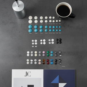 Bottone a Pressione in ABS con Perline e Placcatura, Design Ecologico di Lusso per Abbigliamento Prêt-à-Porter - Product Image 5