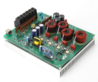 Ensamblaje de Placa de Circuito Impreso (PCBA) Personalizado OEM, Inversor de Onda Sinusoidal Pura de Alta Calidad, Máscara de Soldadura Verde, Placa Base con Base FR-4