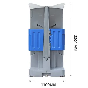 現代の屋外移動式トイレ廃棄物タンク480L安価な建物一時的なトイレポータブルトイレ日本