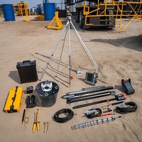 Aparato de prueba de penetración estándar SPT motorizado con martillo de 63,5 kg para pruebas de suelo