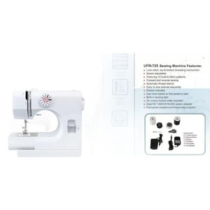 725 Home Sewing Machine Single Needle 12 Stitch Types With Presser Foot Change And Thread Tension Adjustment For Garment - Product Image 2