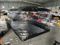 Prix usine transparent PVC véhicule bulle gonflable voiture stockage tente pliante gonflable voiture bulle couverture à vendre