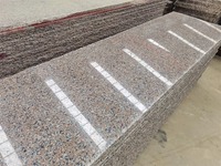 Offre Spéciale – Dalle de granit rose sésame au design traditionnel et écologique, rose doux, résistante à l'usure, pour cuisine, villa, escalier et extérieur