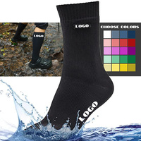 Chaussettes de sport en coton de marque haut de gamme pour hommes, logo extérieur, vente en gros, designer OEM, chaussettes imperméables, marque personnalisée, chaussettes personnalisées