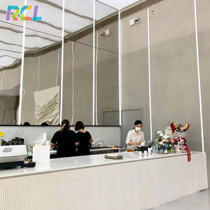 Panneau mural décoratif moderne RCL, écologique, en fibre <span class=keywords><strong>de</strong></span> bambou et charbon <span class=keywords><strong>de</strong></span> bois, style design en bois - Product Image 6