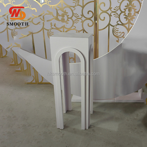 SMOOTH Luxury Wedding Event Stage Decorations Green Plinth <b>Stand</b> Wedding <b>Backdrop</b> Acrylic Centerpieces for Party Events - Product Image 4