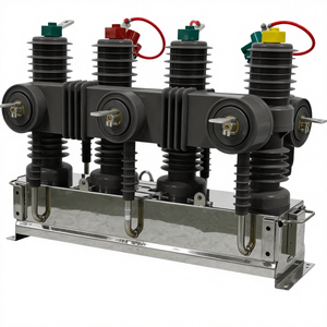 Disjoncteur à vide triphasé ZW32 à colonne primaire et secondaire, capacité de coupure 10kA, 50/60Hz, extérieur, moyenne et haute tension, ZW32 extérieur - Product Image 5