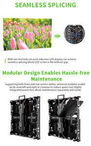 จอ LED ให้เช่าแบบสี่เหลี่ยม P3.91 จอ LED สีเต็มรูปแบบ ความละเอียดสูง รีเฟรชเรท 3840Hz ไร้รอยต่อ เหมาะสำหรับร้านค้าปลีก - Product Image 4