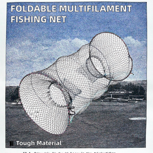 Nouveau Piège à crabes pliable avec cage à ressort pour la pêche, <span class=keywords><strong>attrape</strong></span>-poissons et crevettes, <span class=keywords><strong>filet</strong></span> de pêche - Product Image 1