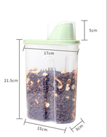 Seau de stockage d'aliments pour chiens Réservoir de stockage de grains d'aliments pour animaux de compagnie Boîte de stockage de riz de cuisine Pot scellé de grains d'aliments pour chats Accessoires pour chiens et chats