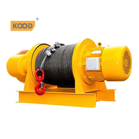 5 tonnes 10 tonnes 15 tonnes 20 tonnes treuil hydraulique électrique/treuil de barge diesel avec source d'alimentation 12V/24V