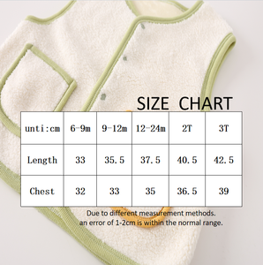 <span class=keywords><strong>Gilet</strong></span> matelassé bébé automne-hiver pour garçons et filles, veste chaude, cardigan, <span class=keywords><strong>gilet</strong></span> en polaire sherpa 2 couches, doux et agréable pour la peau, fermeture à boutons-pression - Product Image 5