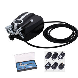 Ensemble économique d'aérographes carrés en plastique pour gâteaux, avec buses réglables et réutilisables, écologique, pour les boulangers professionnels soucieux de leur budget - Product Image 2