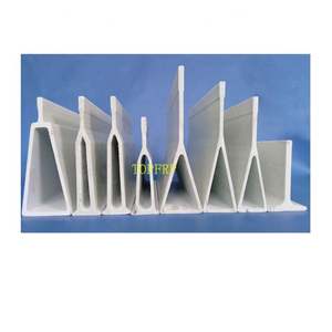 Never Rusty Factory Outlet Floor Beam FRP Composite Beam Fiberglass Beams for Support <b>Plastic</b> Slats Floor - Product Image 2