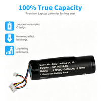Baterai 3400mAh untuk Garmin DC20, DC 20, DC30, DC40 Dog Tracking Collar, 361-00029-00