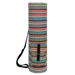 Bolsa de yoga de nailon rectangular resistente al agua con cierre de cremallera para práctica y almacenamiento de yoga - Product Image 5
