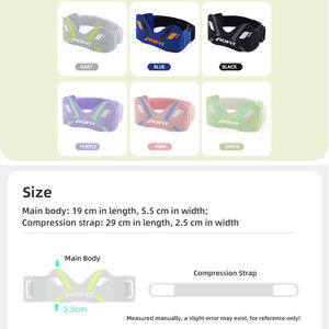 Bande de soutien rotulien personnalisable avec logo, coussinet en silicone à double pression, attelle de genou - Product Image 5