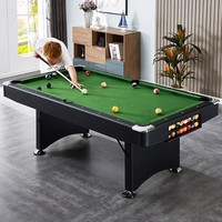 Table de jeu multifonctionnelle 3 en 1 personnalisée : Tennis de table, Ping-pong, Billard 7FT/8FT avec plateau de salle à manger intégré