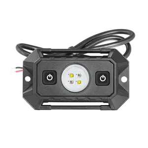 Combinaison de lumière Led noire, blanche et rouge 12 v, pour véhicule tout terrain, dôme, cartes