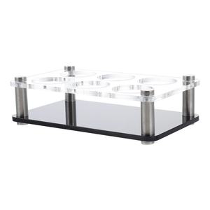 Bandeja <span class=keywords><strong>de</strong></span> 12 vasos <span class=keywords><strong>de</strong></span> chupito, bandeja acrílica a granel, vasos <span class=keywords><strong>de</strong></span> chupito Bandejas para servir, estante <span class=keywords><strong>de</strong></span> exhibición <span class=keywords><strong>de</strong></span> copas <span class=keywords><strong>de</strong></span> vino y cerveza para Bar, fiesta, Club - Product Image 3