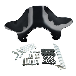 RACEPRO evrensel motosiklet cam ön cam korumak için montaj kiti ile Cruiser