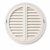 Volets en bois certifiés FSC, triangulaires, ronds, carrés, irréguliers, stores de fenêtre sur mesure, approvisionnement en gros Chine