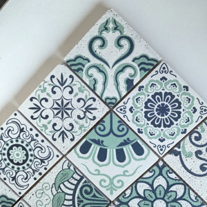 Modello di stampa di colore verde chiaro a getto d'inchiostro marmo mosaico in ceramica fornitore di piastrelle per la decorazione domestica - Product Image 2