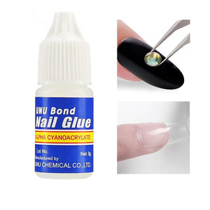 Juego de 5 Botellas de Pegamento Acrílico de Secado Rápido de 3g para Uñas, Líquido Transparente, Herramientas de Decoración con Puntas de Uñas de Gran Encanto - Product Image 5