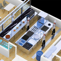 Solusi Proyek Dapur Komersial Restoran Musik Bar Tianan No 12 Cina