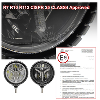 Phares LED ECE R7 R112 R10 ronds de 5.5 pouces pour phare LED Massey Ferguson 41W Hi/Lo Beam