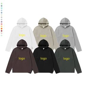 Personalizado Otoño Invierno ODM Suministro de terciopelo de doble cara con capucha de manga larga Top Pantalones de chándal estampados XS Nuevos conjuntos deportivos ligeros con cremallera - Product Image 1