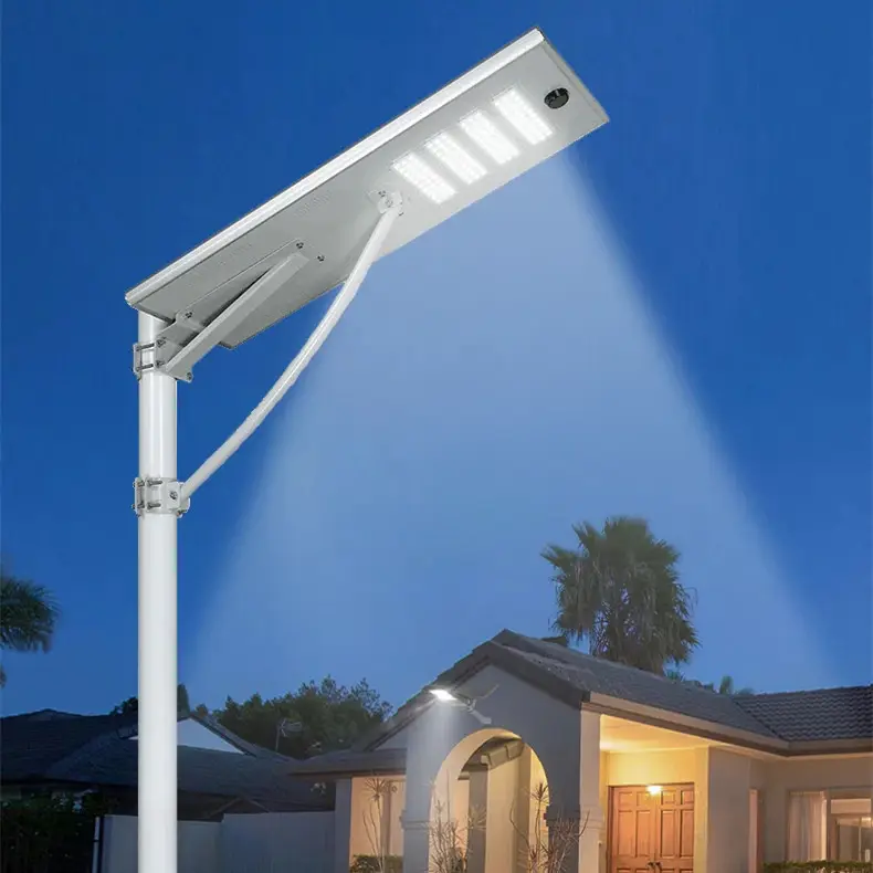 400w 5000 Watt Energy Saving Street Light Set Price Pole Outdoor Solar Light Hot Sale Road All In One Led Street Light