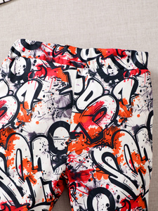 Quần áo trẻ em Catpapa kho hàng địa phương, chất liệu <span class=keywords><strong>cotton</strong></span>, bộ đồ liền thân, bộ ba món cho bé trai Halloween - Product Image 6