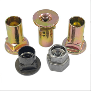 Écrous à rivets M6 en acier M6*16 à tête carrée inversée haute pour accessoires de quincaillerie de meubles - Product Image 2