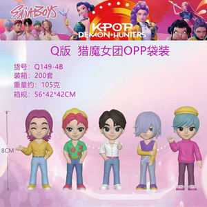 Set de 6/12 Figuras de Demon Hunters de KPop, Muñecos de <span class=keywords><strong>Anime</strong></span>, Decoración de Escritorio, Accesorios de Decoración para el Hogar y la Oficina - Product Image 6
