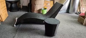 เก้าอี้ชายหาดหวายสำหรับสวนและสระว่ายน้ำ - Product Image 6