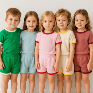 Set di Abbigliamento Estivo per Bambini, Completi per Neonati e Bambini Piccoli, Vendita all'Ingrosso - Product Image 1
