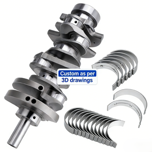 Componentes del cigüeñal para motores marinos de maquinaria de construcción, conjunto de cigüeñal marino, pistón de cigüeñal marino - Product Image 1