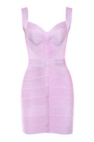Sesidy Sommer ärmellose lila elegante Frau Midi Bandage lange sexy Abend Freizeit kleid