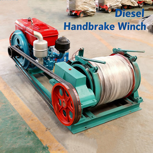 YIWEI Diesel-Holzwinde mit Stahlseil, 200m maximale Höhe, Direktantrieb, 37kW Motor, 1 Jahr Garantie für Autokrane und Forstwirtschaft - Product Image 2